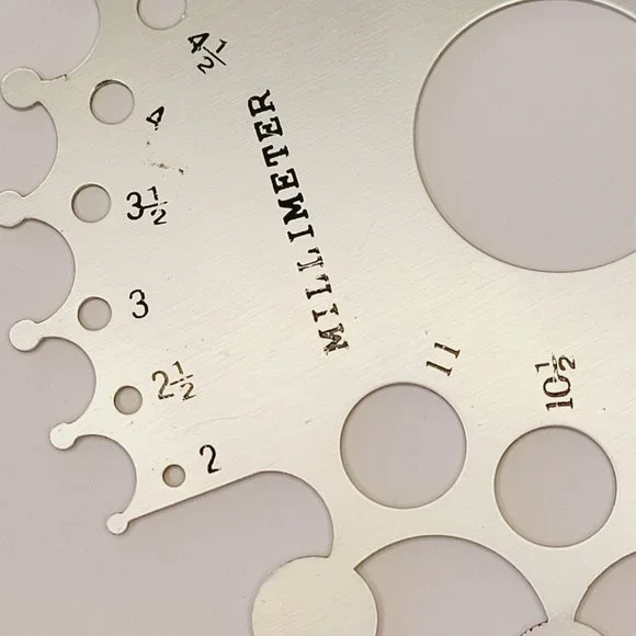 Diamond and Gemstone Measuring Gauge Carats and Millimeters - Picture 4 of 4